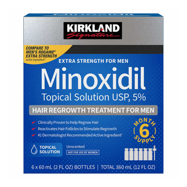 Kirkland 5% Minoxidil Solution - Image 3